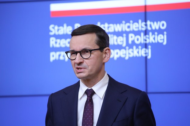 Premier Mateusz Morawiecki /Wojciech Olkuśnik /PAP