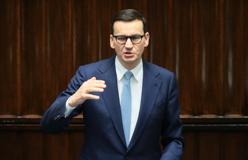 Premier Mateusz Morawiecki /Piotr Molecki /East News