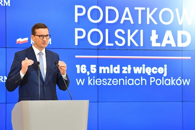 Premier Mateusz Morawiecki /Radek Pietruszka /PAP