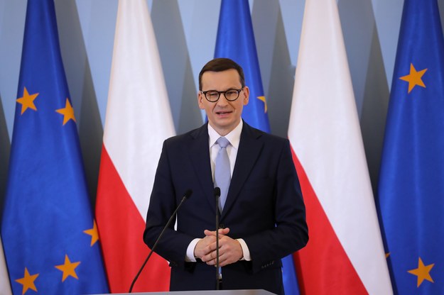 Premier Mateusz Morawiecki /Wojciech Olkuśnik /PAP
