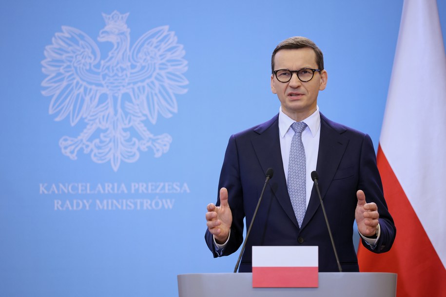 Premier Mateusz Morawiecki / 	Leszek Szymański    /PAP