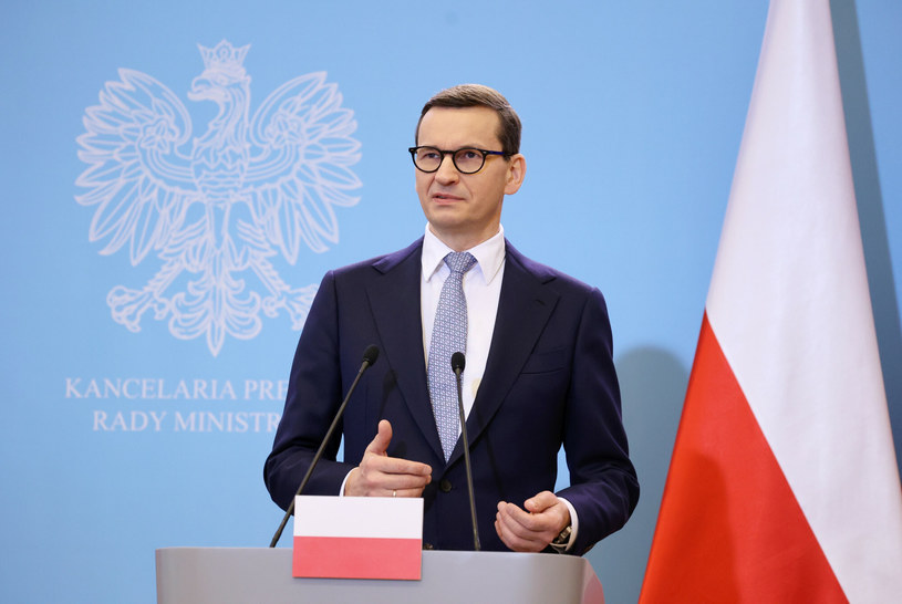 Premier Mateusz Morawiecki w programie "Gość Wydarzeń" - Wydarzenia w  INTERIA.PL