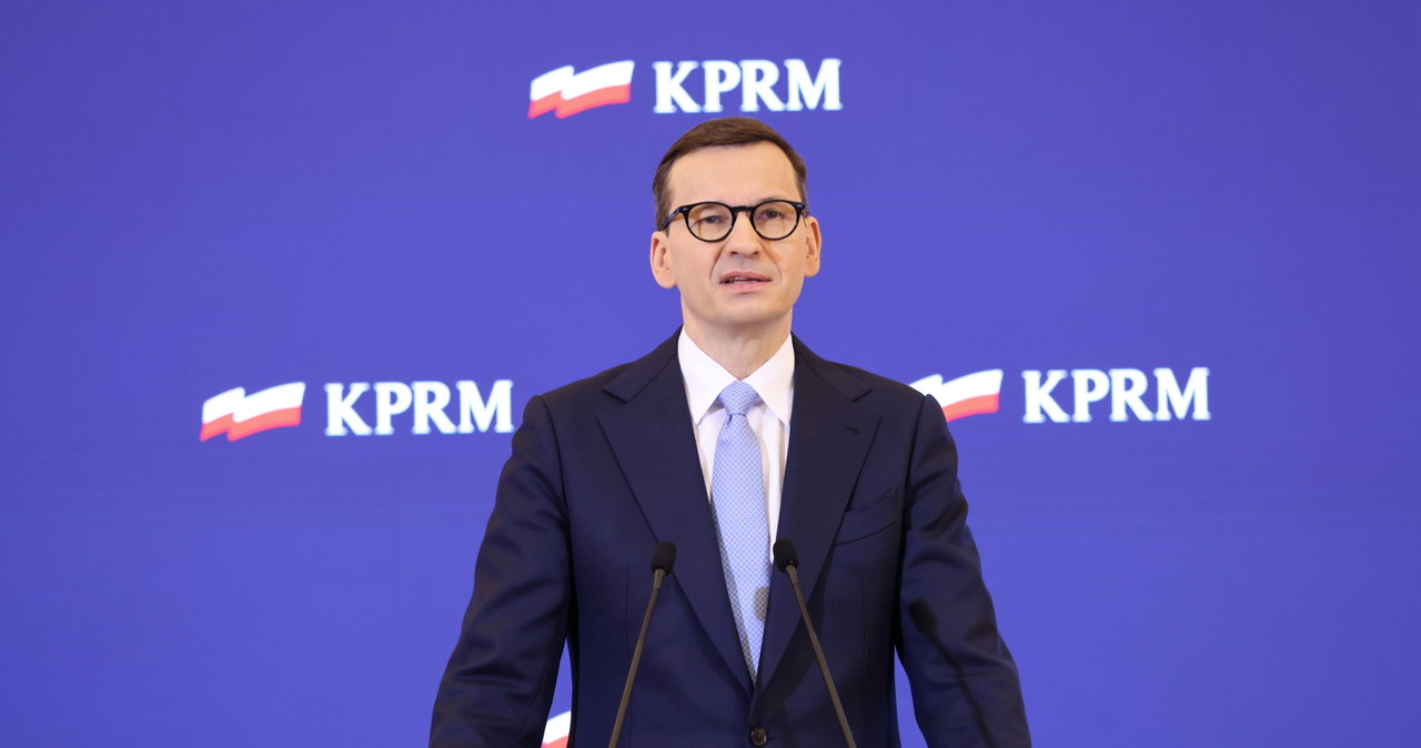 Premier Mateusz Morawiecki / 	Leszek Szymański    /PAP