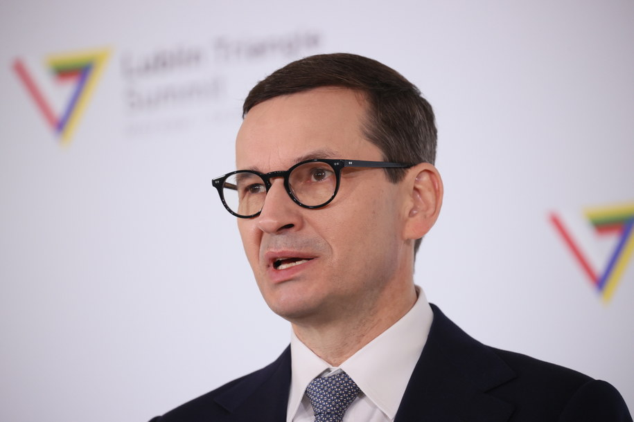 Premier Mateusz Morawiecki / 	Leszek Szymański    /PAP