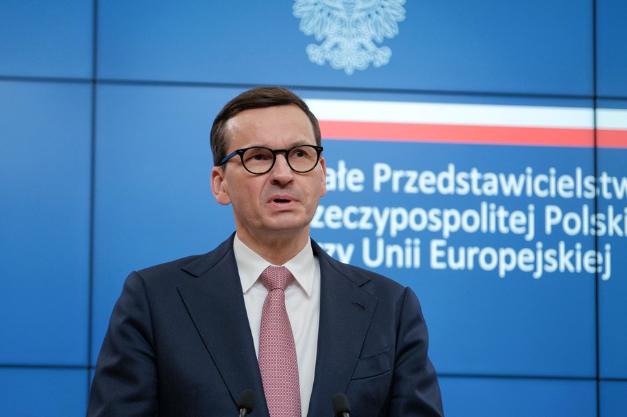 Premier Mateusz Morawiecki /Mateusz Marek /PAP