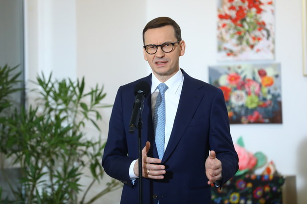 Premier Mateusz Morawiecki /Rafał Guz /PAP