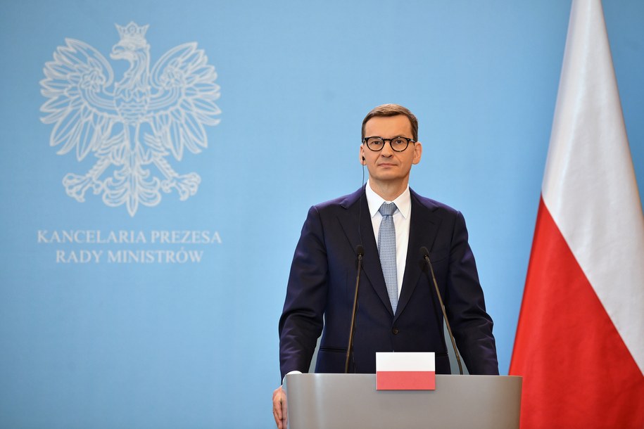 Premier Mateusz Morawiecki /Radek Pietruszka /PAP