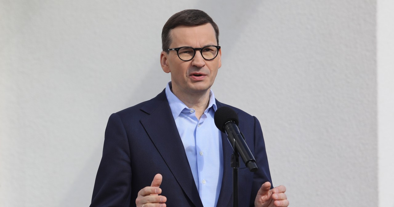 Premier Mateusz Morawiecki /Tomasz Jastrzebowski/ /East News