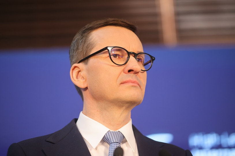 Premier Mateusz Morawiecki /Andrzej Iwanczuki/REPORTER /East News