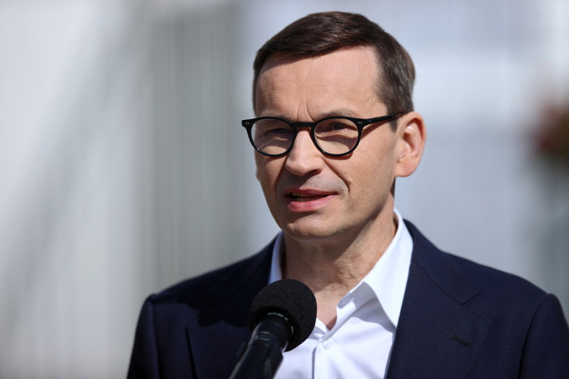 Premier Mateusz Morawiecki /	Łukasz Gągulski /PAP