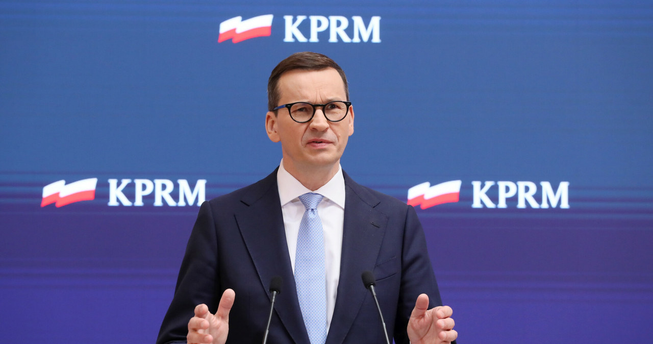 Premier Mateusz Morawiecki /Wojciech Olkuśnik /East News