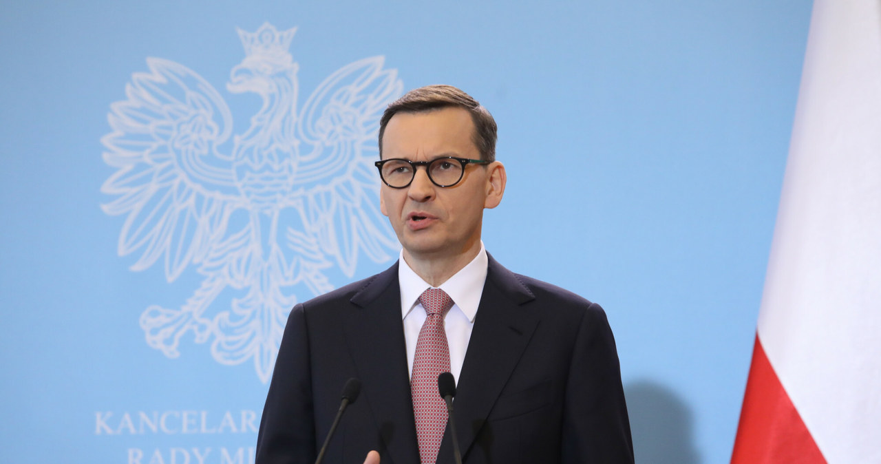 Premier Mateusz Morawiecki /Tomasz Jastrzębowski /Reporter