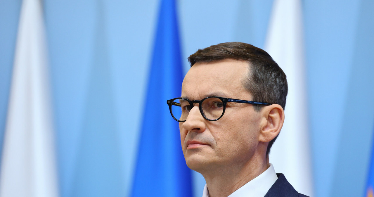 Premier Mateusz Morawiecki /Jacek Domiński /Reporter