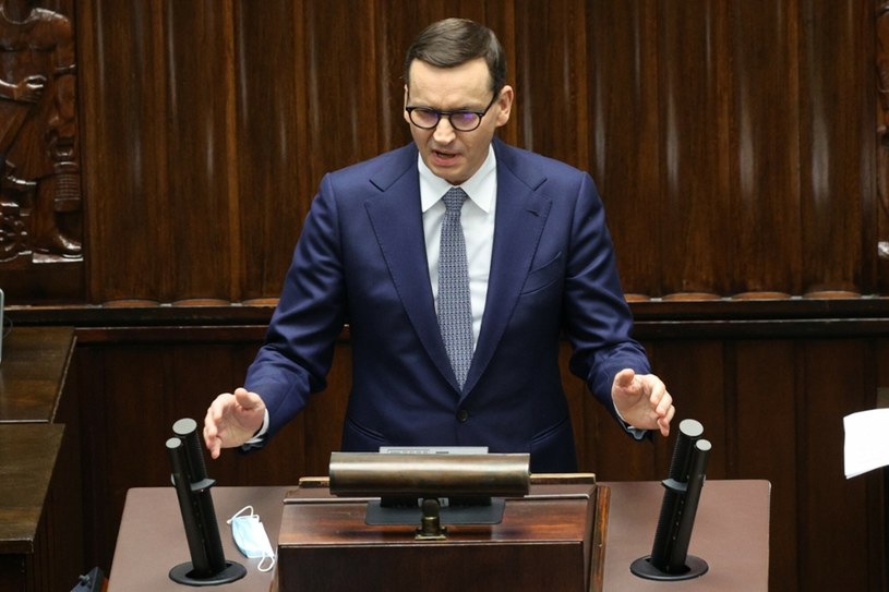 Premier Mateusz Morawiecki /Jacek Dominski/REPORTER /East News