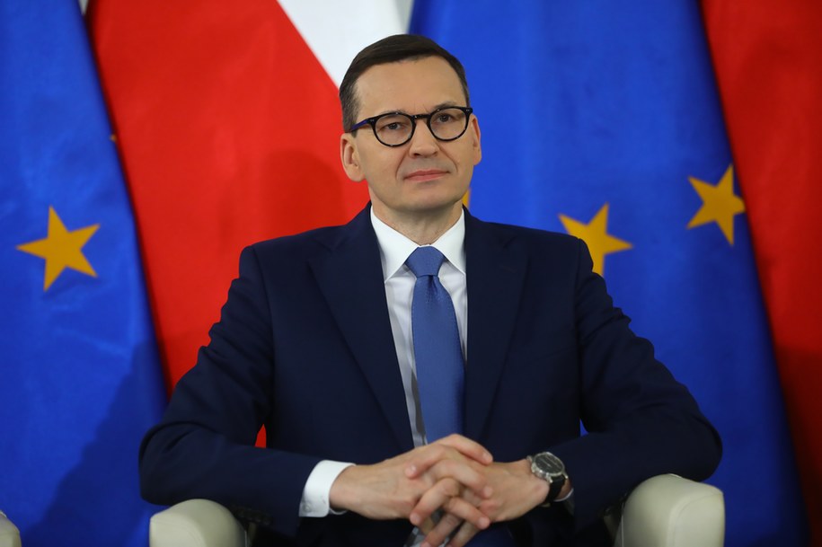 Premier Mateusz Morawiecki /Rafał Guz /PAP