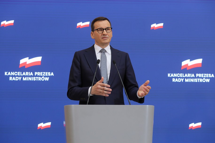 Premier Mateusz Morawiecki /Paweł Supernak /PAP