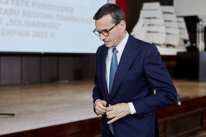 Premier Mateusz Morawiecki /JACEK KOSLICKI / FotoNews /Agencja FORUM