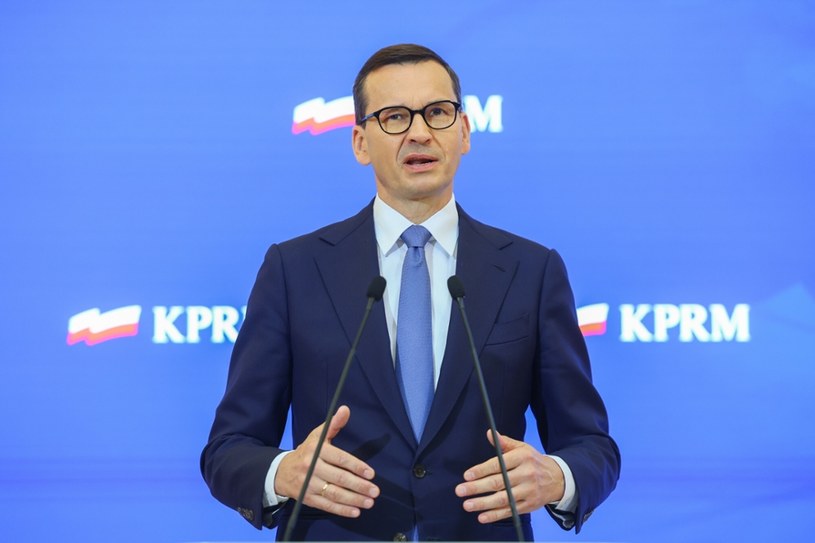 Premier Mateusz Morawiecki /Jacek Domiński /Reporter