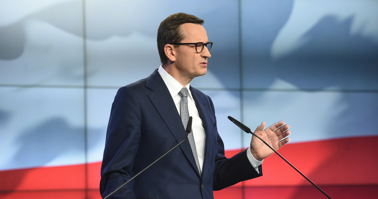 Premier Mateusz Morawiecki /Zbyszek Kaczmarek /Reporter