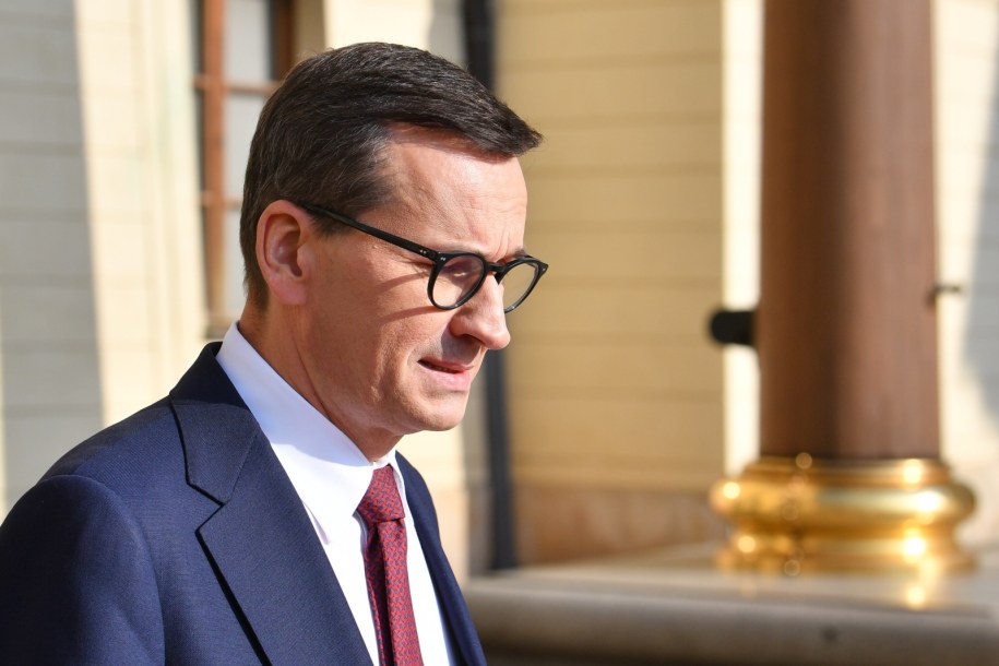 Premier Mateusz Morawiecki /Radek Pietruszka /PAP