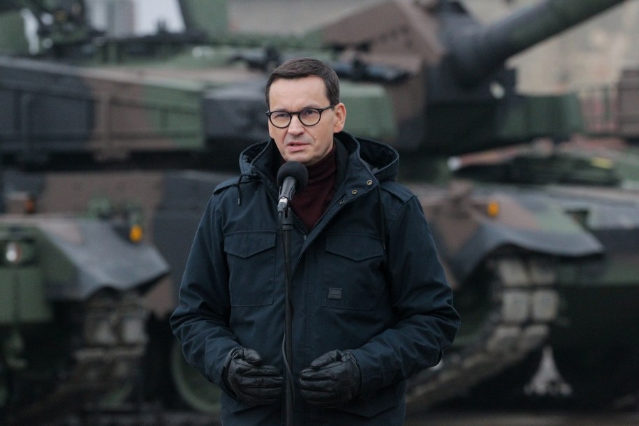 Premier Mateusz Morawiecki /Tomasz Waszczuk /PAP