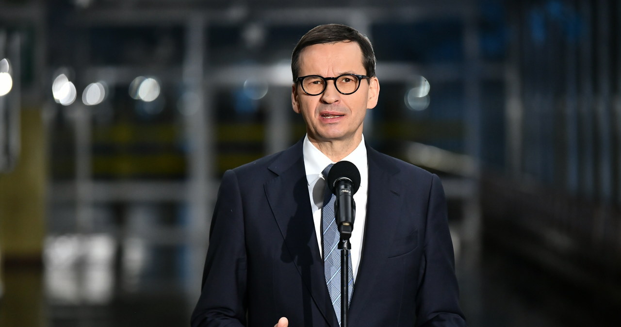 Premier Mateusz Morawiecki / 	Maciej Kulczyński    /PAP