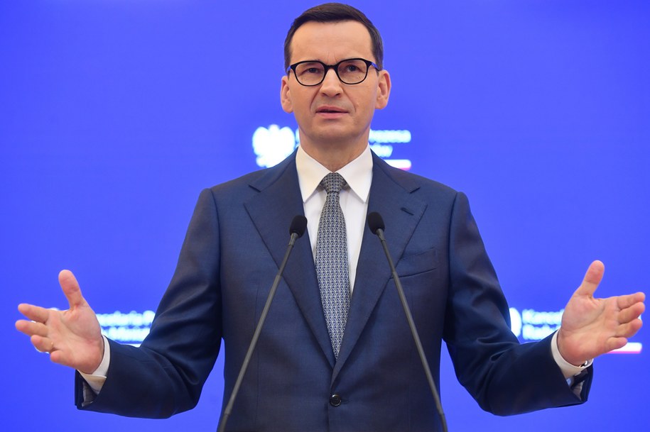 Premier Mateusz Morawiecki /Radek  Pietruszka /PAP