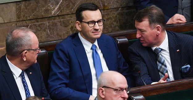 Premier Mateusz Morawiecki /Radek Pietruszka /PAP