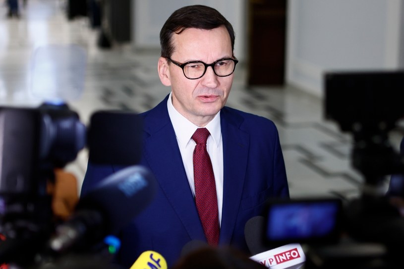 Premier Mateusz Morawiecki /Jacek Szydłowski /Agencja FORUM