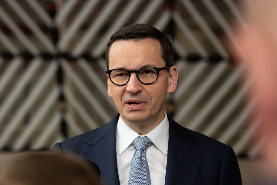 Premier Mateusz Morawiecki /Andrzej Lange /PAP