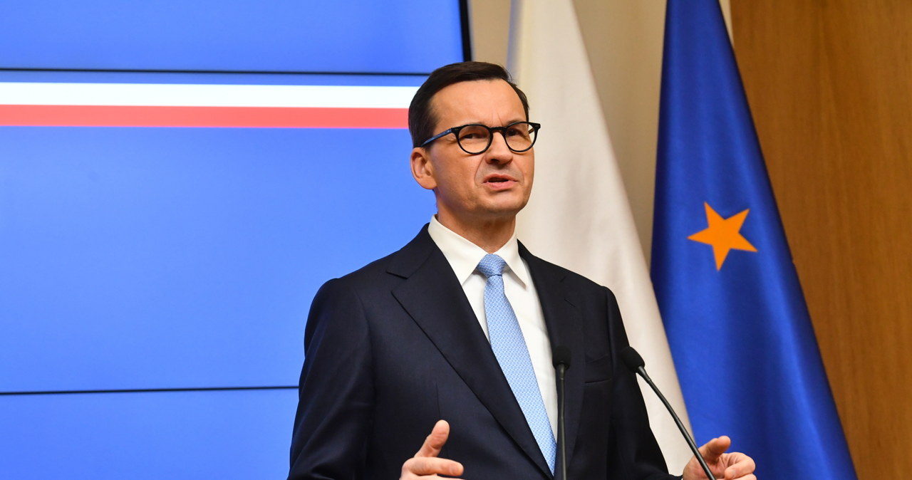 Premier Mateusz Morawiecki /Andrzej Lange /PAP
