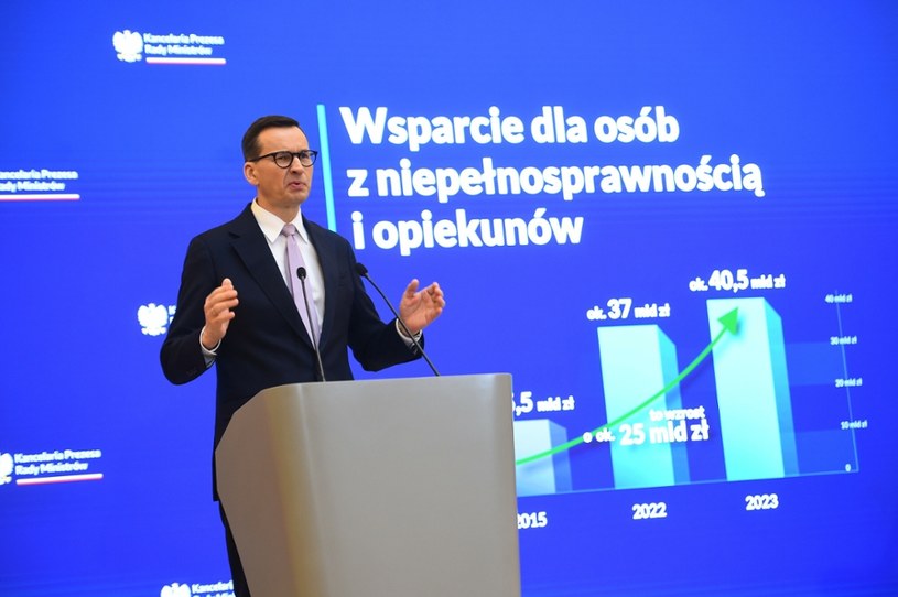 Premier Mateusz Morawiecki /Zbyszek Kaczmarek /Reporter