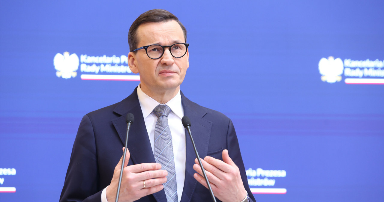 Premier Mateusz Morawiecki /Tomasz Jastrzębowski /Reporter