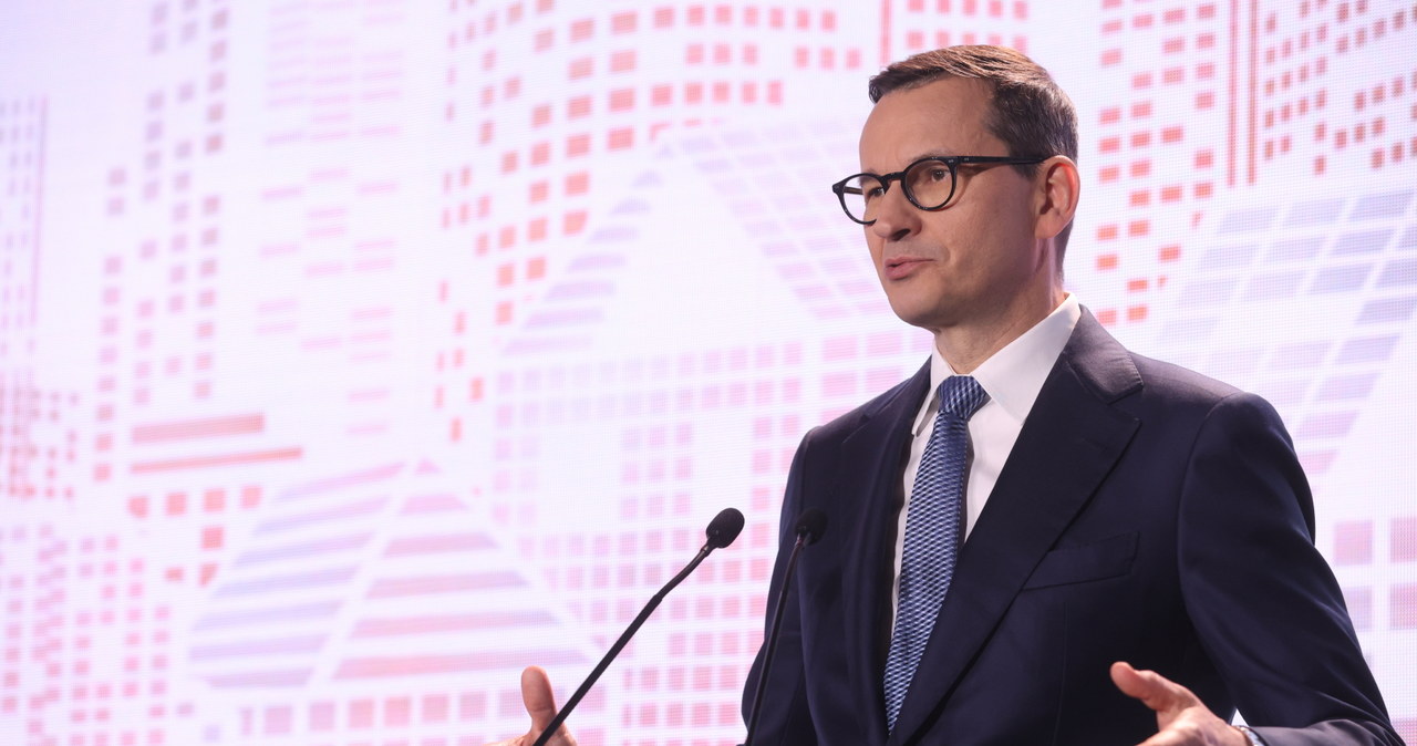 Premier Mateusz Morawiecki / 	Rafał Guz    /PAP