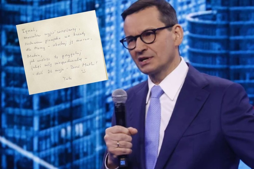 Premier Mateusz Morawiecki /Jacek Szydłowski /Agencja FORUM