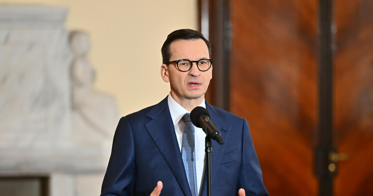 Premier Mateusz Morawiecki /Mateusz Jagielski /East News