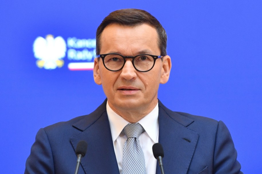 Premier Mateusz Morawiecki /Radek Pietruszka /PAP