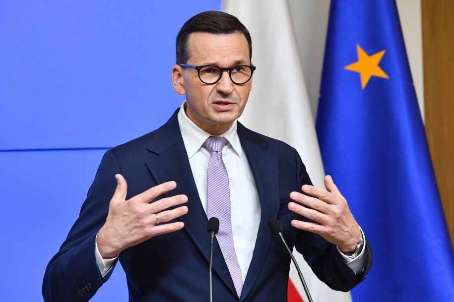 Premier Mateusz Morawiecki /Radek Pietruszka /PAP