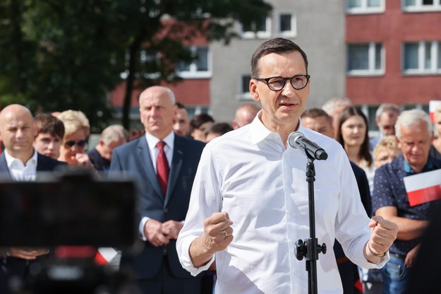 Premier Mateusz Morawiecki /Marian Zubrzycki /PAP