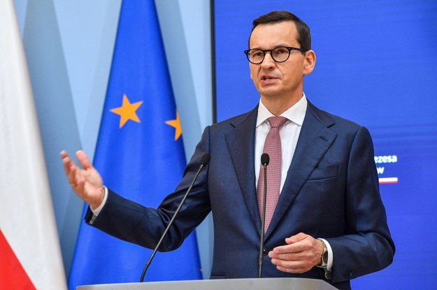 Premier Mateusz Morawiecki /Radek Pietruszka /PAP