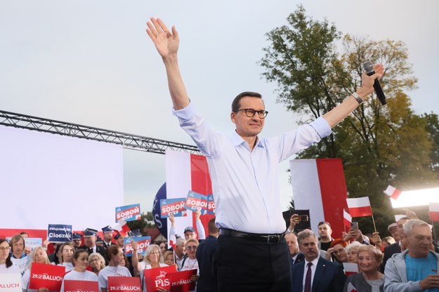 Premier Mateusz Morawiecki /Leszek Szymański /PAP