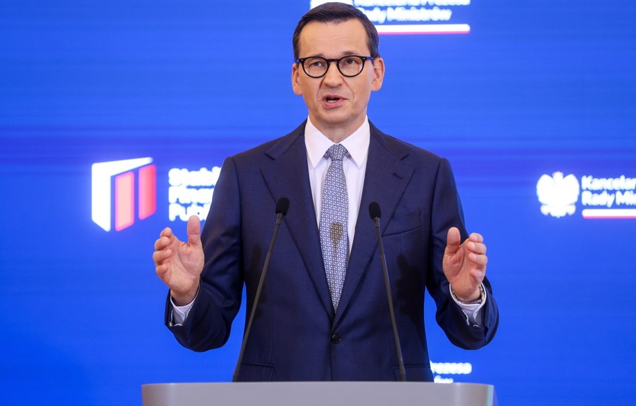 Premier Mateusz Morawiecki /Rafał Guz /PAP