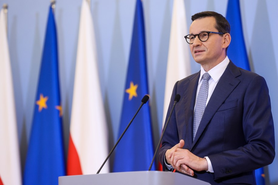 Premier Mateusz Morawiecki /Rafał Guz /PAP