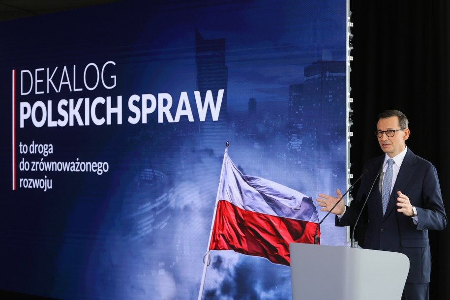 Premier Mateusz Morawiecki /Paweł Supernak /PAP