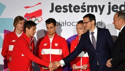 Premier Morawiecki do skoczków narciarskich: Jesteście dumą naszego kraju