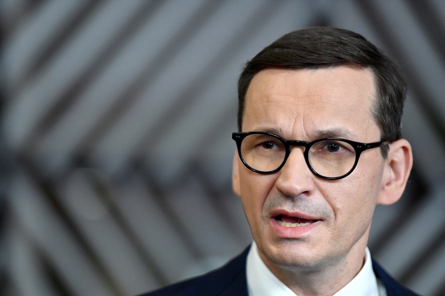 Premier Morawiecki: to krytyczny moment w historii Unii Europejskiej i Europy; cały wolny świat patrzy na nas /JOHN THYS/POOL /PAP/EPA