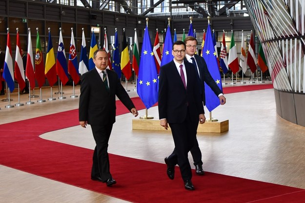 Premier Morawiecki w Brukseli. Zdjęcie archiwalne /RMF FM