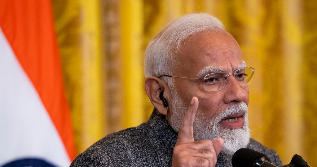 Premier Narendra Modi z ostrymi słowami w kierunku Donalda Trumpa /Bloomberg / Contributor /Getty Images