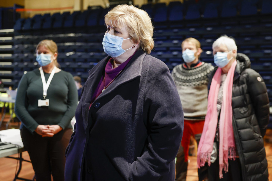 Premier Norwegii Erna Solberg /Jil Yngland /PAP/EPA