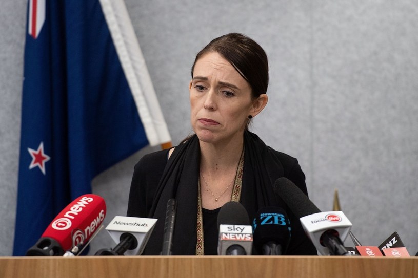 Premier Nowej Zelandii Jacinda Ardern /OFFICE OF PRIME MINITER NEW ZEAL MARTY MELVILLE /AFP
